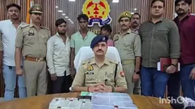 औरैया: तीन दिन में लूटकांड का पर्दाफाश, चार शातिर दबोचे, मोबाइल एसेसरीज कारोबारी से लूटे रुपये, मोबाइल व अन्य सामान बरामद