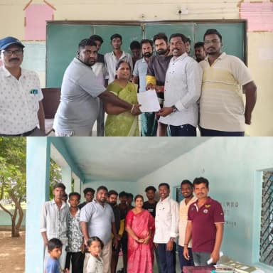 గుండాల: NEET పరీక్షల సమస్యలపై సుద్దాలో యువజన కాంగ్రెస్ నిరసన