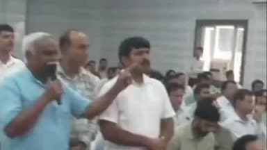 रेवाड़ी: रेवाड़ी में जनस्वास्थ्य एवं पीडब्ल्यूडी मंत्री रणबीर गंगवा ने अधिकारियों को लगाई फटकार