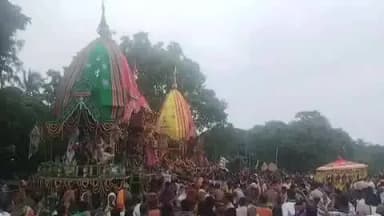ନାଉଗାଁ: ନାଉଗାଁ ଗାରୋଇ ଗୋବର୍ଦ୍ଧନ ପୀଠ ପରିସରରେ ପବିତ୍ର ବାହୁଡା଼ ଯାତ୍ରା ଅନୁଷ୍ଠିତ