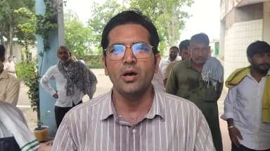 CJP के समर्थन में बाढ़डा में छात्रों का प्रदर्शन