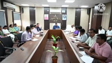गोड्डा: समाहरणालय के सभागार में मलेरिया व अन्य मच्छरजनित रोगों की रोकथाम पर बैठक