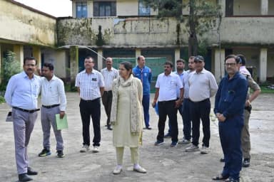 टिहरी: नरेंद्रनगर खेल परिसर में 1.22 करोड़ के खेल हॉस्टल का निरीक्षण, खिलाड़ियों के लिए नई सुविधाएं