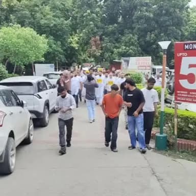 ਨਵਾਂਸ਼ਹਿਰ: ਨੀਟ ਪ੍ਰੀਖਿਆ ਪੇਪਰ ਲੀਕ ਮਾਮਲੇ ਤੇ ਦਿੱਲੀ ਦੇ ਜੰਤਰ ਮੰਤਰ ਤੇ ਬੈਠੇ ਵਿਦਿਆਰਥੀਆਂ ਤੇ ਲਾਠੀ ਚਾਰਜ ਦਾ ਨਵਾਂਸ਼ਹਿਰ ਵਿੱਚ ਹੋਇਆ ਵਿਰੋਧ
