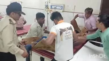 धौलपुर: मैक्स का टायर फटने से एक व्यक्ति की मौत, 20 लोग हुए घायल