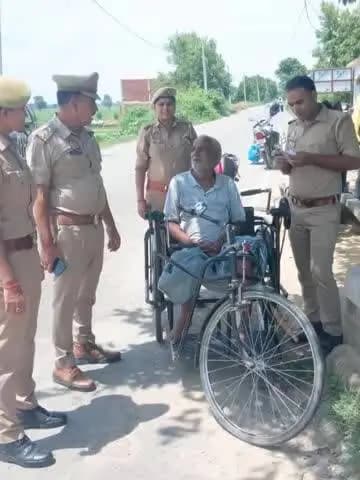 शोहरतगढ़: थाना शोहरतगढ़ की CPU टीम ने क्षेत्र में वरिष्ठ नागरिकों से मुलाकात की, पूछा कुशलक्षेम