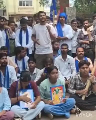 भिंड नगर: भिंड में आंदोलनकारियों ने कहा, छात्रहित की लड़ाई को मिली जीत; धर्मेंद्र प्रधान के इस्तीफे पर लोगों में खुशी