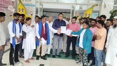 नेपानगर: आजाद समाज पार्टी ने नीट पेपर लीक और छात्र आंदोलन के खिलाफ राष्ट्रपति को सौंपा ज्ञापन