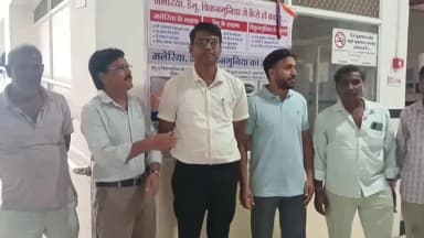 सुसनेर: सिविल अस्पताल के 11 रोकस कर्मचारियों को थमाया सेवा समाप्ति का सूचना पत्र, CBMO ने दी जानकारी