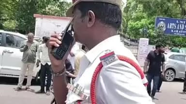 హనుమకొండ: హనుమకొండ లోని ఐదు గంటల పాటు చెమటోడ్చిన పోలీసులు
