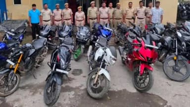 खेरवाड़ा: खेरवाड़ा थाना पुलिस ने स्टंटबाजों के खिलाफ की बड़ी कार्रवाई, 18 पावर बाइक की ज़ब्त