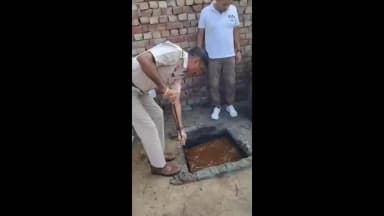 हिसार: पीरांवाली में हिसार पुलिस की अवैध शराब अड्डे पर कार्रवाई: 2000 लीटर लाहन नष्ट, सामान बरामद