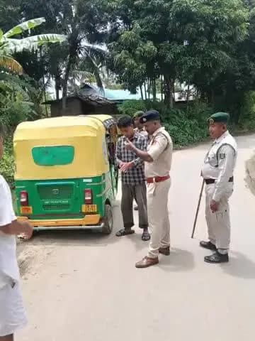 কমলপুর: সালেমা থানার উদ্যোগে আজ সালেমা এলাকায় স্পেশাল যান অভিযান চালানো হয়