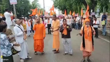 नीमच नगर: नीमच में गो सम्मान आह्वान अभियान के तहत रैली निकाली गई, प्रधानमंत्री को सौंपा ज्ञापन