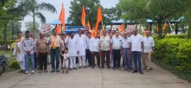 अलीराजपुर: आलीराजपुर में निकली गो सम्मान यात्रा, गो माता को राष्ट्र माता का दर्जा देने की मांग