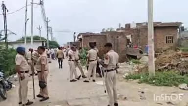 कैथल: कैथल में तीन नशा तस्करों के घरों पर चला बुलडोजर