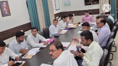 सहारनपुर: मंडलायुक्त ने 1 करोड़ से अधिक लागत की निर्माणाधीन परियोजनाओं की की समीक्षा