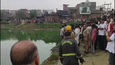 मुज़फ्फरनगर: बारिश बनी काल! तालाब में नहाने उतरे 17 वर्षीय अजनान की डूबकर मौत, 18 घंटे बाद मिला शव, इकलौते बेटे को खोकर मातम में डूबा