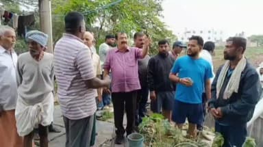 ಹರಿಹರ: ಮುಂದುವರೆದ ಹರಿಹರ ಶಾಸಕರ ಸಿಟಿ ರೌಂಡ್ಸ್; 5.45ಕ್ಕೆ ನಗರಸಭೆ ಕಚೇರಿಗೆ ಭೇಟಿ