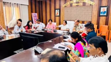 বিশ্বনাথ: জিলা আয়ুক্ত কাৰ্যালয়ৰ সন্মিলন কক্ষত অমৃত বৃক্ষ আন্দোলনৰ কাৰ্যসূচী সন্দৰ্ভত বৈঠক সম্পন্ন