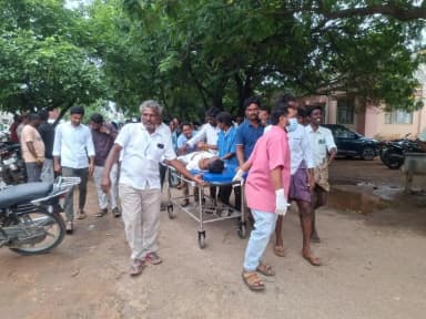గద్వాల్: గద్వాల లో 60 ఏళ్లవాడు విద్యుత్ షాక్ తో మృతి