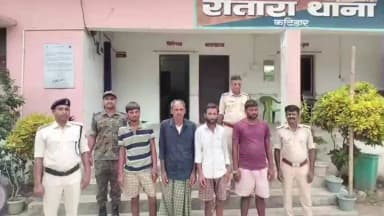 कोढ़ा: कुम्हरा गांव में पुलिस पर हमले के मामले में फरार 4 नामजद आरोपियों को पुलिस ने किया गिरफ्तार