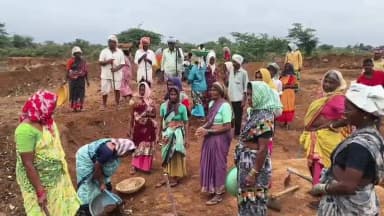 తాడూరు: గుంతకోడూరులో ఫామ్ పౌండ్ పనులు వేగంగా పూర్తి చేయాలని కలెక్టర్ ఆదేశాలు