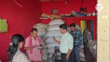 पटेरा: पटेरा में प्रशासन ने गल्ला व्यापारियों पर की छापामार कार्यवाही, मचा हड़कंप