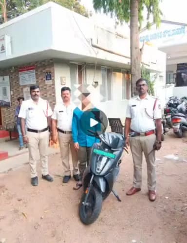 ದಾವಣಗೆರೆ: ಅಪ್ರಾಪ್ತ ಬಾಲಕನಿಗೆ ವಾಹನ ಚಾಲನೆಗೆ ಅವಕಾಶ ನೀಡಿದ ತಂದೆಗೆ 25,000 ದಂಡ ವಿಧಿಸಿದ ನಗರದ ದಾವಣಗೆರೆ ನ್ಯಾಯಾಲಯ