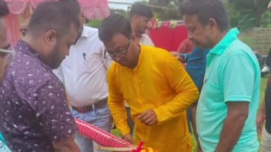 বঙাইগাঁও ভাগ: নিউ বঙাইগাঁও ৱেষ্ট কলনিত ৱেষ্ট কলনী দুৰ্গা পূজাৰ খুঁটি পূজা সম্পন্ন