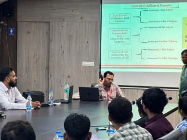 सुकमा: सुकमा में आधार संचालन सुधार बैठक, ऑपरेटरों को मिला खास तकनीकी प्रशिक्षण