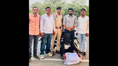 हिसार: सीआईए हिसार ने नशा तस्करों पर बड़ी कार्रवाई की, 5 किलो 140 ग्राम गांजा सहित एक आरोपी गिरफ्तार