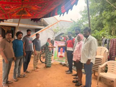 మోత్కూర్: మోత్కూర్ అంగడి బజార్ జహంగీర్ కుటుంబానికి రూ.10,000 ఆర్థిక సాయం