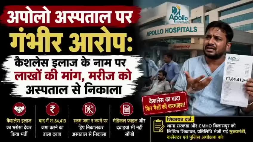 #bilaspur #negligence #apollo