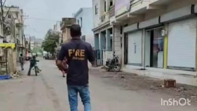 નવસારી: મહાનગરપાલિકાના ફાયર વિભાગ દ્વારા મિથિલા નગરી વિસ્તારમાં વરસાદની આગાહીને લઈને સૂચના આપવામાં આવી સાવચેત રહેવા માટે