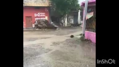 बदनावर: बदनावर में हुई तेज बारिश से किसानों के चेहरे खिले