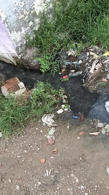 mathurapur cbganj Bareilly video colony nali Hai usmein itna kuda aur latrin Jinda aati Hai uske samne Mandir rahega usk