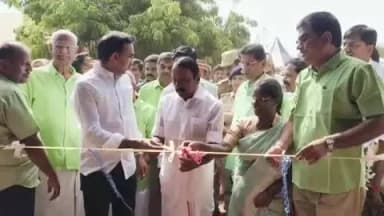 பல்லடம்: பல்லடத்தில் கழிவுகளை வளமாக்குதல் திட்டத்தை அமைச்சர்கள் கலந்து கொண்டு துவக்கி வைத்தனர்