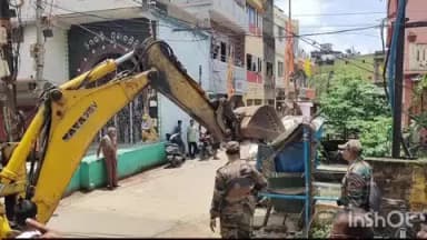 କଟକ ସଦର: କଟକ ମହାନଗର ନିଗମ ଦ୍ଵାରା ଜବର ଦଖଲ ଉଚ୍ଛେଦ