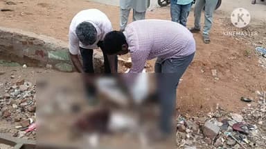 హిందూపూర్: హిందూపురంలో జనావాసాల్లోకి వచ్చిన జింకపై కుక్కల దాడి ,జింక మృతి, కళేబ్రాణి స్వాధీనం చేసుకున్న ఫారెస్ట్ అధికారులు.