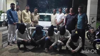अहमदपूर: अहमदपूर पोलीस पथकाची धडक कारवाई सोन्याच्या बिस्किटाचे अमिष दाखवून फसवणूक करणाऱ्या पाच जणांच्या टोळीस 24 तासाच्या आत अटक
