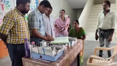 కొత్తగూడెం: పాల్వంచ మండల పరిధిలోని కరకవాగు బస్తి దవాఖానను ఆకస్మికంగా తనిఖీ చేసిన జిల్లా వైద్య ఆరోగ్యశాఖ అధికారి