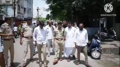నిజామాబాద్ సౌత్: నగరంలో ఊర పండగ ఏర్పాట్లను పరిశీలించిన సిపి సాయి చైతన్య