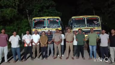 લીલીયા: લીલીયામાં રેતી માફિયા સામે તવાઈ: મામલતદાર-પોલીસનો મધરાતે સપાટો, રેતી ભરેલું ડમ્પર ઝડપાયું