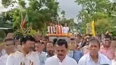 বিলোনিয়া: ঋষ্যমুখে ফুটবল টুর্নামেন্টের ফাইনাল ম্যাচের উদ্ভোধনী অনুষ্ঠানে উপস্থিত ছিলেন রাজ্যের মুখ্যমন্ত্রী ডাঃ মানিক সাহা