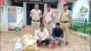 पलारी: ग्राम देवसुन्द्रा में किराने की दुकान से अवैध शराब बेच रहे पिता-पुत्र को पलारी पुलिस ने पकड़ा, भेजा जेल