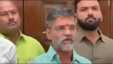 पारनेर: बोलणं वेगळं आणि प्रत्यक्ष कृती वेगळी; निलेश लंकेंचा विरोधकांवर आरोप