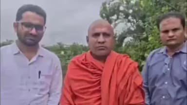 આમોદ: આમોદના મઅધિકારીઓ અને ધારાસભ્ય ડી કે સ્વામીની ઢાઢર નદીના કાંઠાના વિવિધ વિસ્તારોની મુલાકાત લીધી