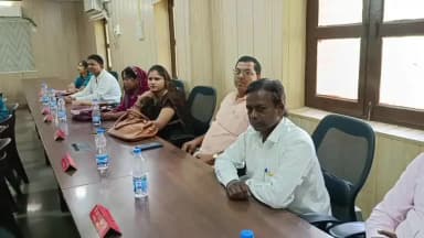 नोखा: नगर परिषद नोखा में बोर्ड की बैठक में प्राइवेट जेई और योजनाओं में पारदर्शिता को लेकर जमकर हंगामा हुआ