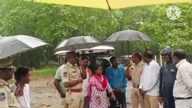 మంచిర్యాల: క్వారీ దుర్గాదేవి జాతర ఏర్పాట్లను పరిశీలించిన సిఐ ప్రమోద్ రావు